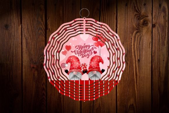 Download Wind Spinner Love Valentines Gnome PNG - Wind spinner Collection