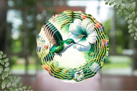 Download Hummingbird Add Text Wind Spinner Mom - Wind spinner Collection