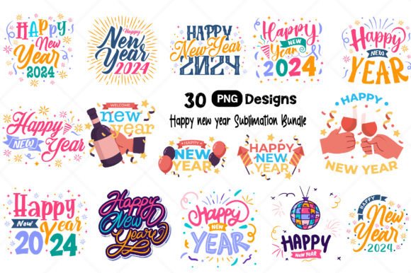 Download Happy New Year Sublimation Design - New year sublimation Collection